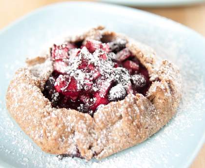 Tarte aux myrtilles alsacienne