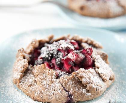 Tarte aux myrtilles délice