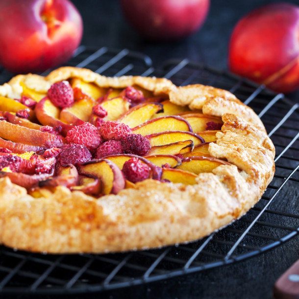 Tarte aux nectarines au Thermomix