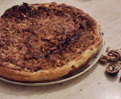Tarte aux noix toute simple