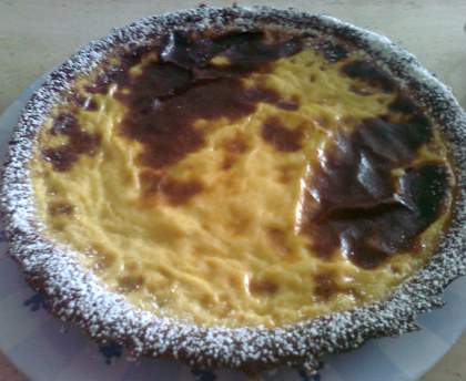 Tarte aux oeufs au lait