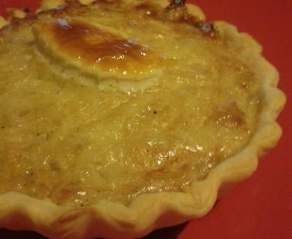 Tarte aux oignons rapide