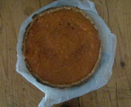 Tarte aux patates douces