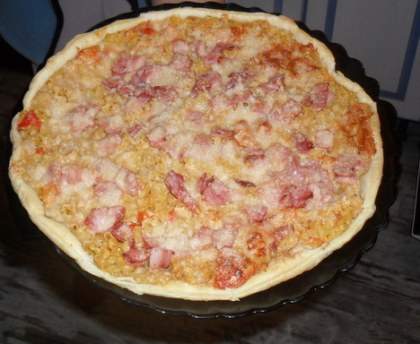 Tarte aux pâtes