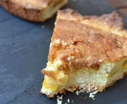 Tarte aux pignons et aux amandes