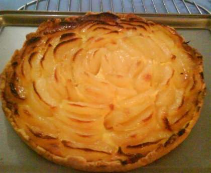 Tarte aux poires fondantes