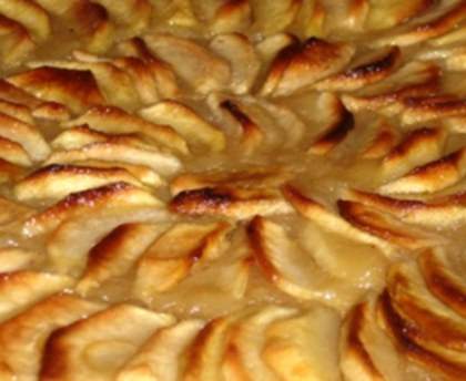 Tarte aux pommes et compote