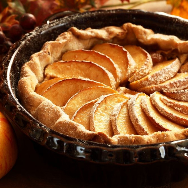 Tarte aux pommes maison