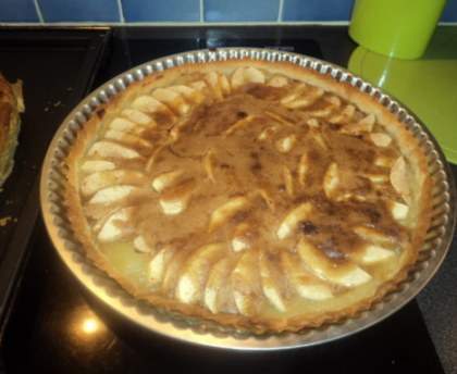 Tarte aux pommes très gourmande