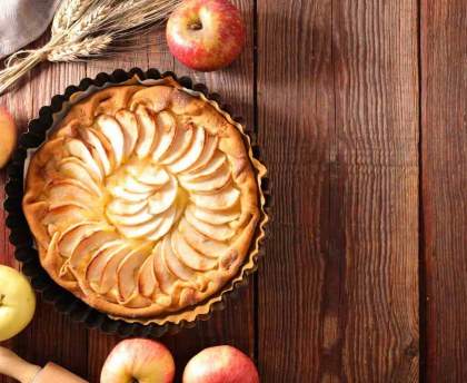 Tarte aux pommes