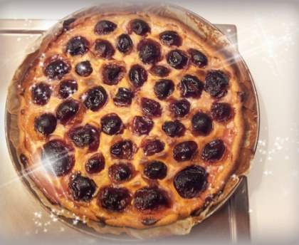 Tarte aux pruneaux maison