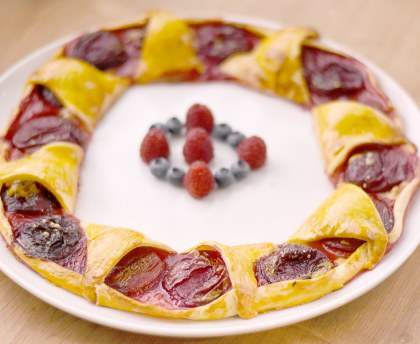 Tarte aux prunes
