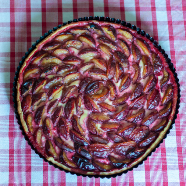 Tarte aux quetsches au Thermomix