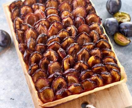 Tarte aux Quetsches d'Alsace