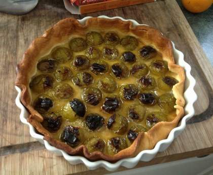 Tarte aux reines-claudes