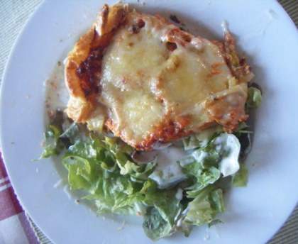 Tarte aux tomates, courgettes et fromage à raclette