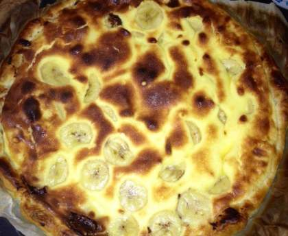 Tarte banane et nutella