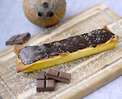 Tarte Bounty (choco-coco)