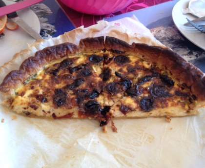 Tarte brocciu figatelli