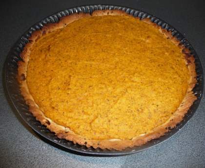 Tarte butternut aux noisettes