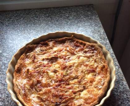 Tarte campagnarde au camembert