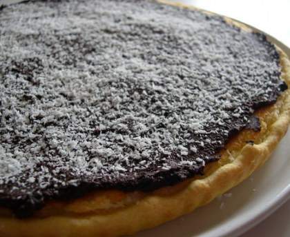 Tarte Caraïbes noix de coco chocolat noir