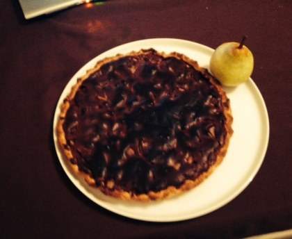 tarte choco poire