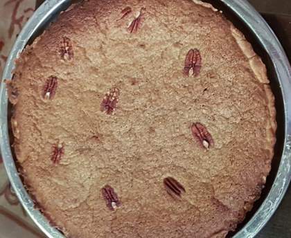 Tarte chocolat au lait et noix de pécan