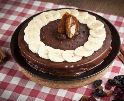 Tarte chocolat banane facile