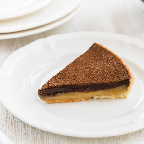Tarte chocolat caramel au Thermomix 
