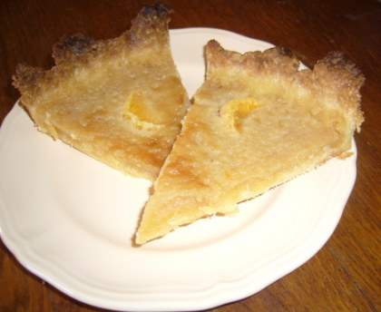 Tarte citron et clémentine