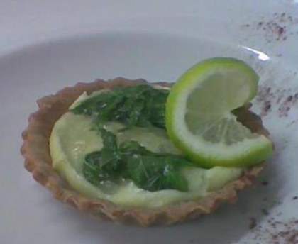 Tarte citron façon mojito