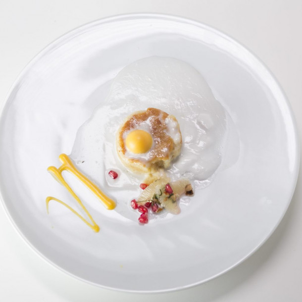 Tarte citron noix de coco façon œuf au plat