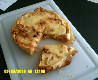 Tarte courgettes pâtisson façon Nat