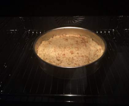 Tarte crumble aux pommes et aux poires