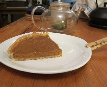 Tarte d'automne sucrée au légumes peu communs