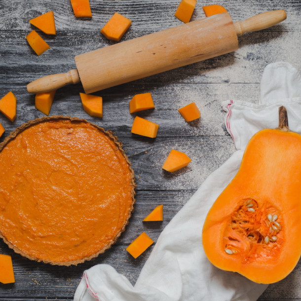 Tarte de butternut au Thermomix