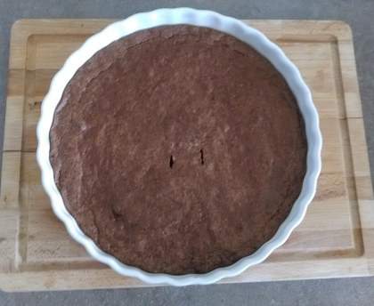 Tarte de fine au chocolat de maman