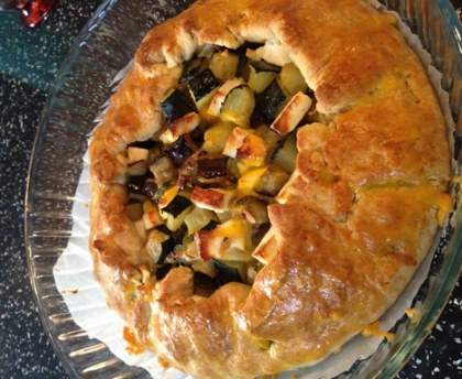 Tarte de légumes à la grecque
