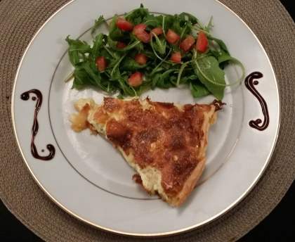 Tarte d'endives au Maroilles