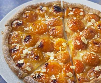 Tarte d'été aux abricots
