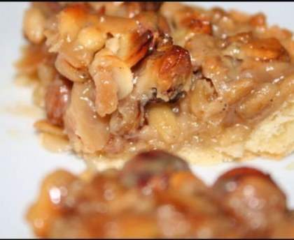 Tarte d'hiver aux fruits secs