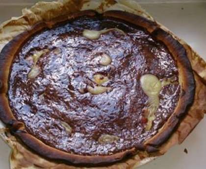 Tarte duo citron-chocolat
