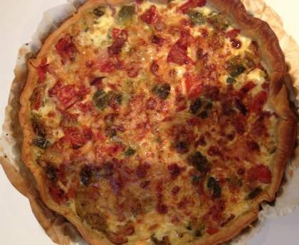 Tarte ensoleillée