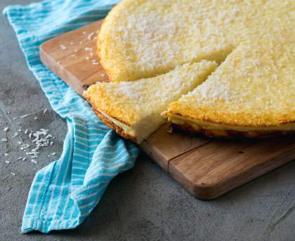 Tarte express à la noix de coco