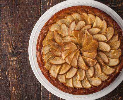 Tarte fine aux poires