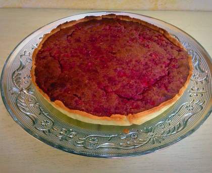 Tarte framboises groseilles