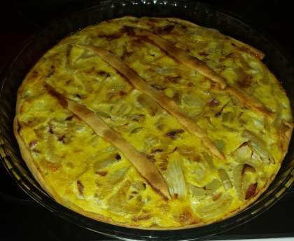 Tarte indienne au fenouil 
