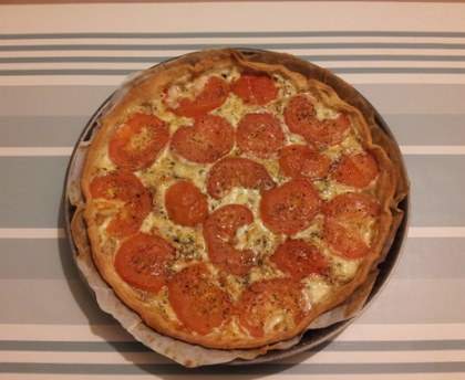 Tarte légère à la fourme d'Ambert
