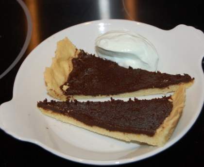 Tarte menthe chocolat
